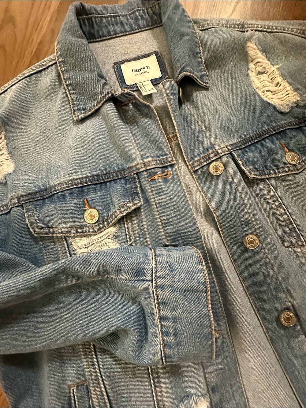 Forever 21 Oversized Denim Jacket